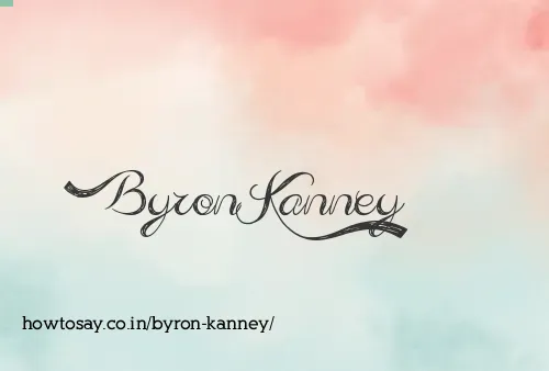 Byron Kanney