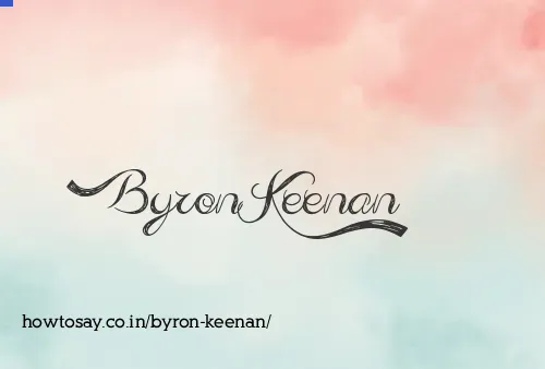 Byron Keenan