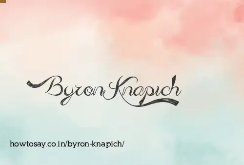 Byron Knapich