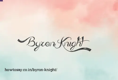 Byron Knight