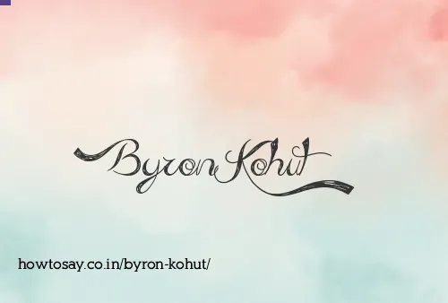 Byron Kohut
