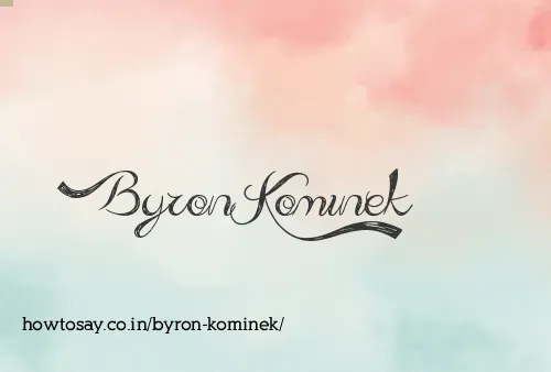 Byron Kominek