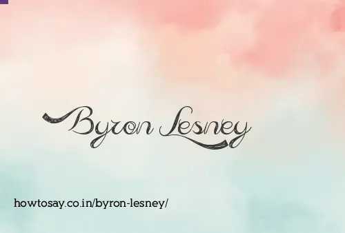Byron Lesney
