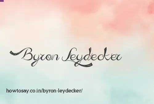 Byron Leydecker