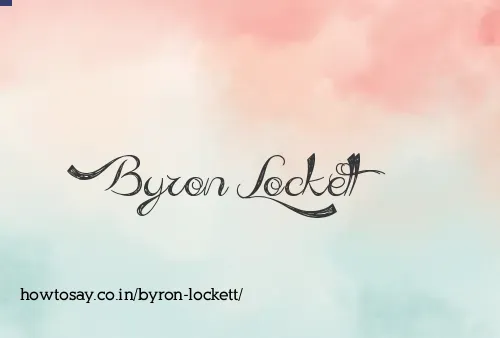 Byron Lockett