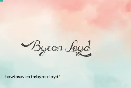 Byron Loyd