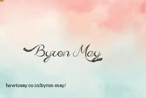 Byron May