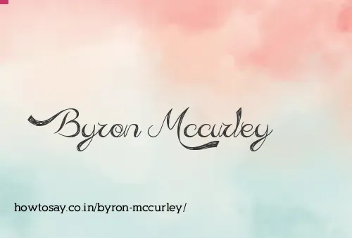 Byron Mccurley