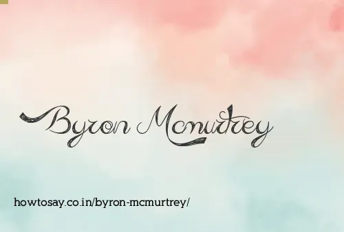 Byron Mcmurtrey