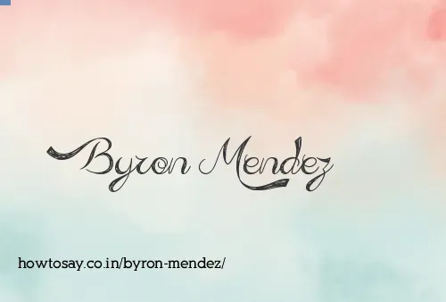 Byron Mendez