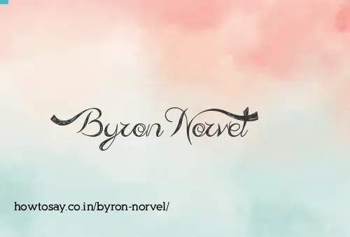 Byron Norvel