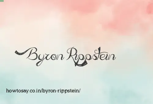Byron Rippstein