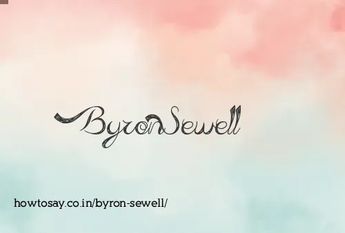 Byron Sewell