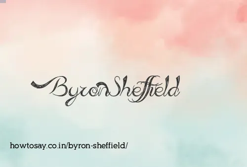 Byron Sheffield