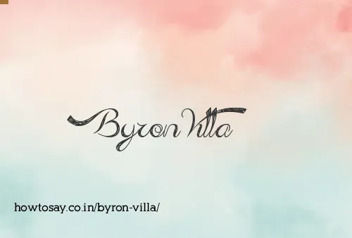 Byron Villa