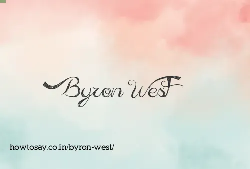 Byron West
