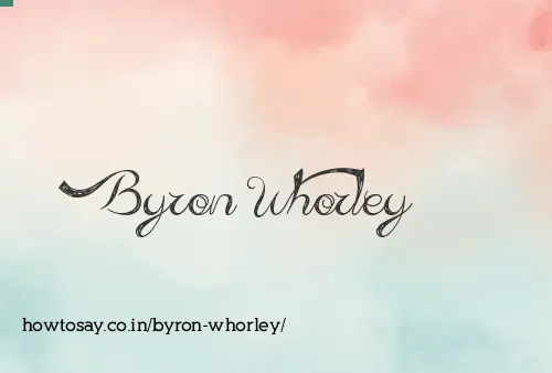 Byron Whorley