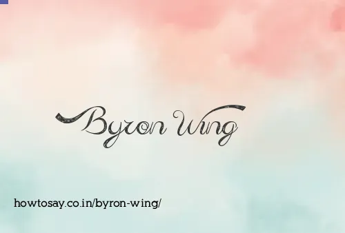 Byron Wing