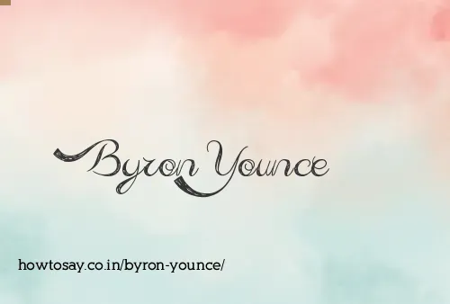 Byron Younce