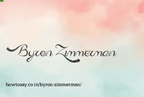 Byron Zimmerman