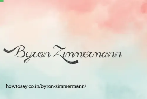 Byron Zimmermann