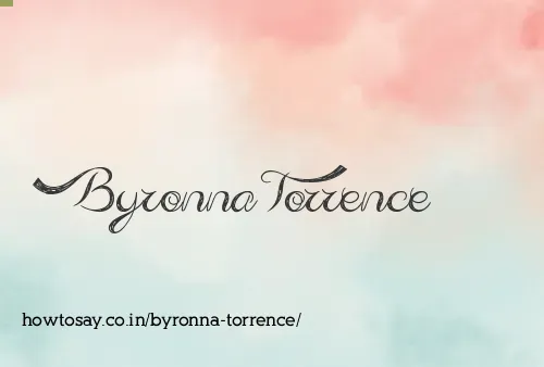 Byronna Torrence