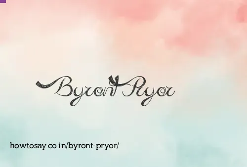 Byront Pryor