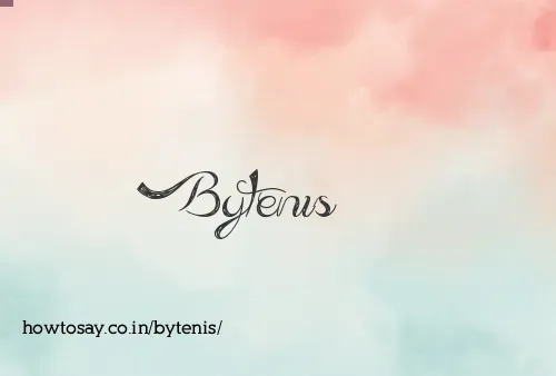Bytenis