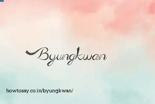 Byungkwan