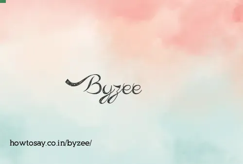 Byzee