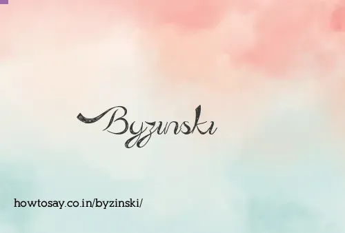 Byzinski