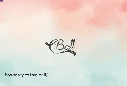 C Ball