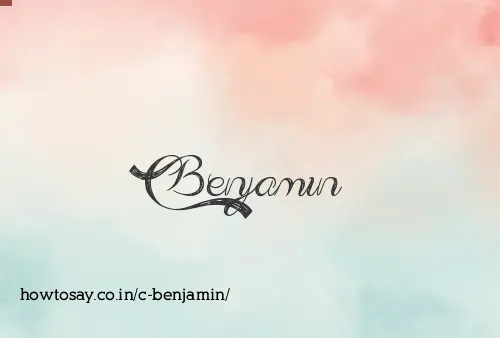 C Benjamin