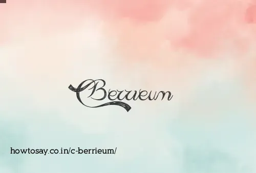 C Berrieum