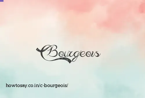 C Bourgeois