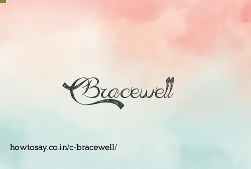 C Bracewell