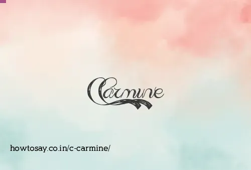 C Carmine