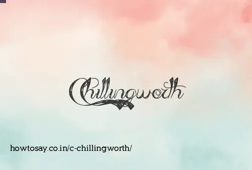 C Chillingworth