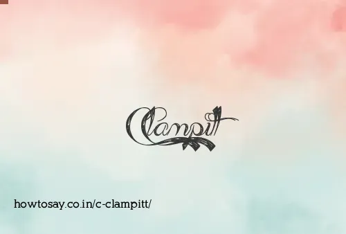 C Clampitt