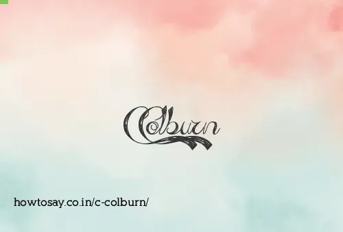 C Colburn