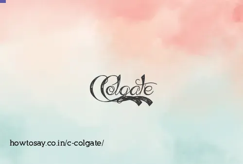 C Colgate