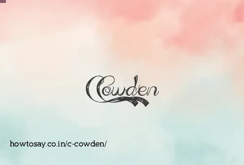 C Cowden