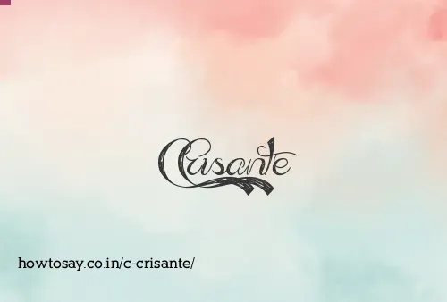 C Crisante