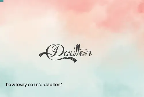 C Daulton