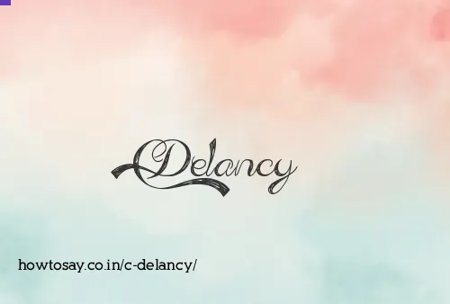 C Delancy