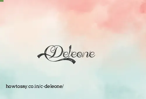 C Deleone
