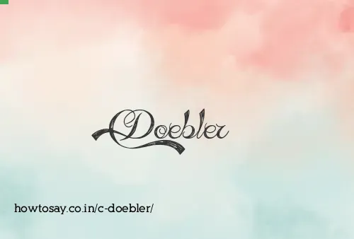 C Doebler