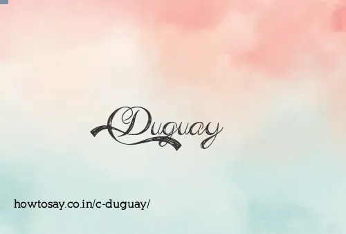 C Duguay