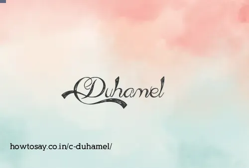 C Duhamel