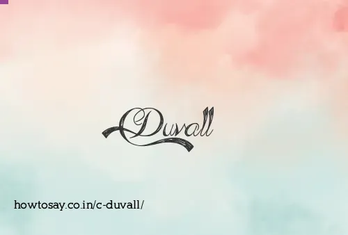 C Duvall